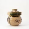 bote japonés de cerámica