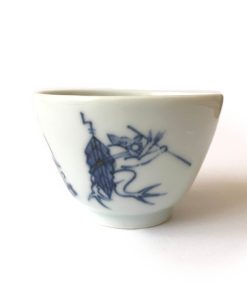 vaso japones de porcelana